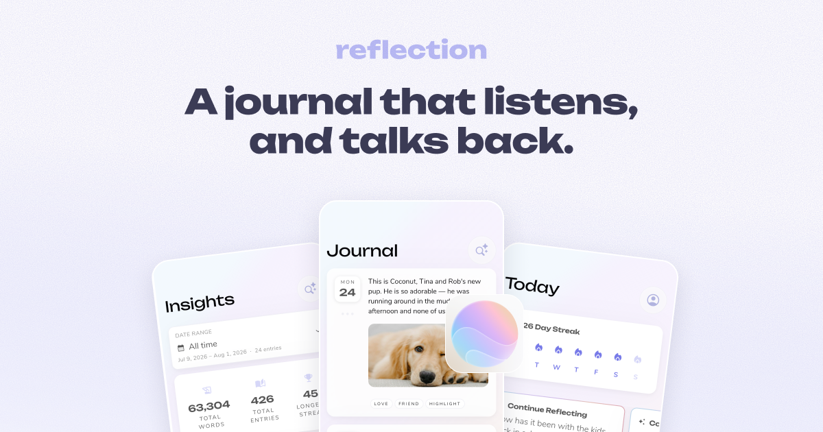 Reflection: The AI Journal That Coaches You