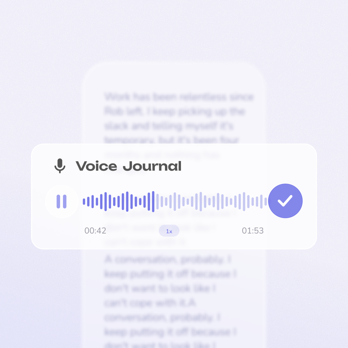 Voice Journaling