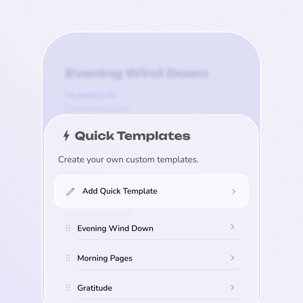 Journaling Templates