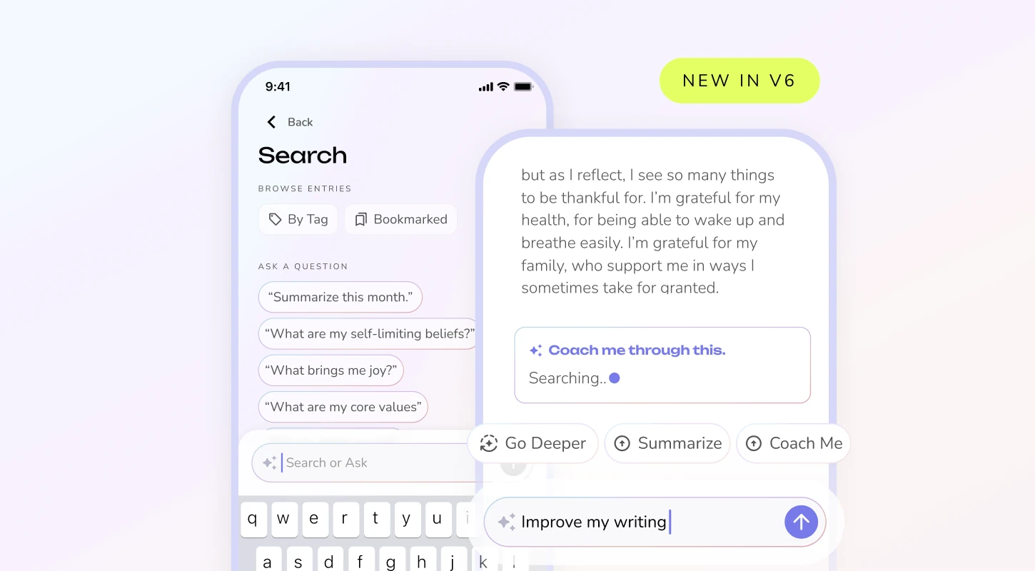 Introducing Reflection v6: A More Polished and Delightful Journaling Experience