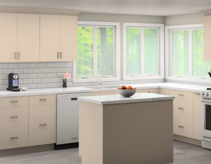 A professionally remodelled kitchen for our client.