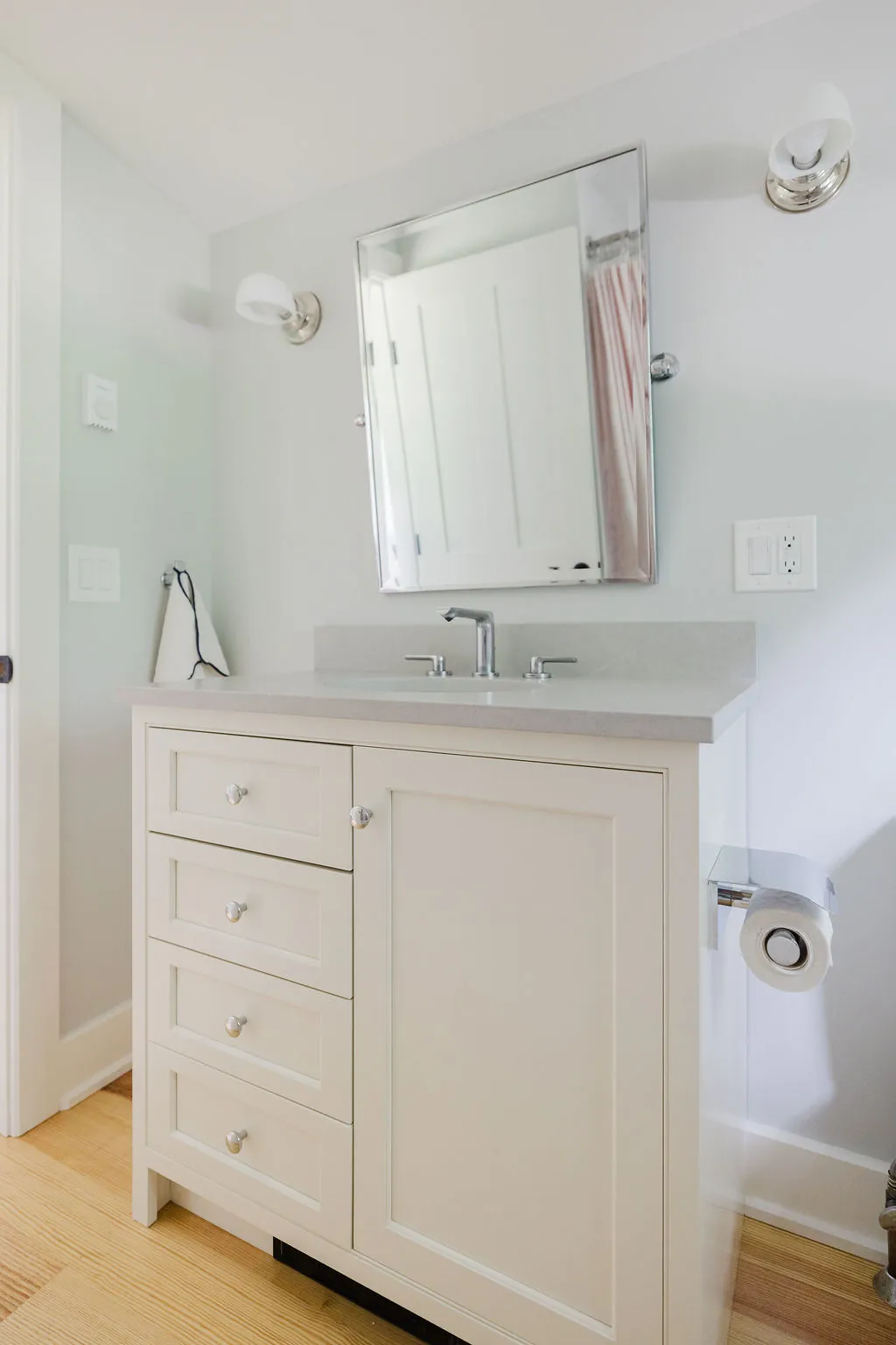 A custom shower to the clients specifications