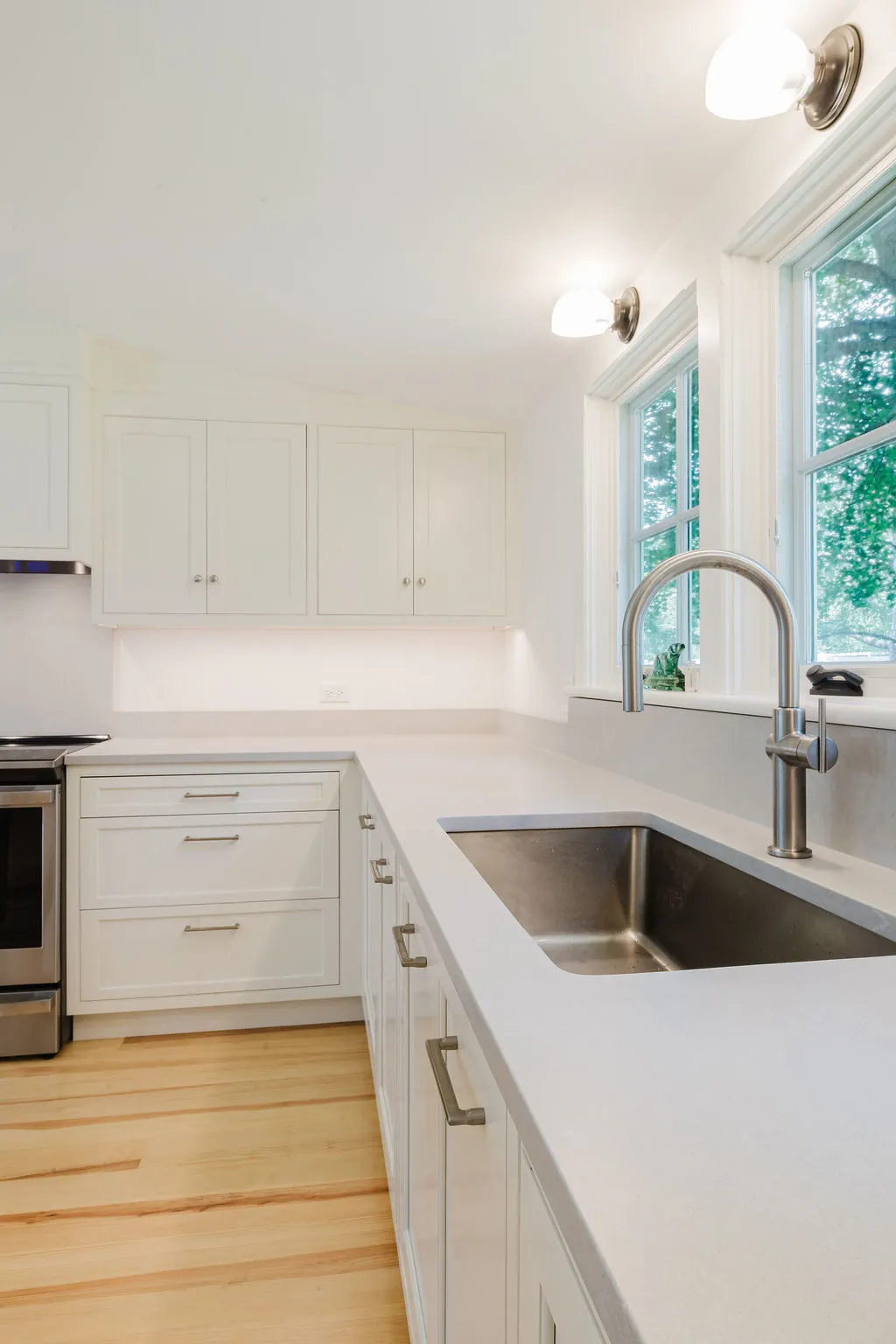 A custom shower to the clients specifications