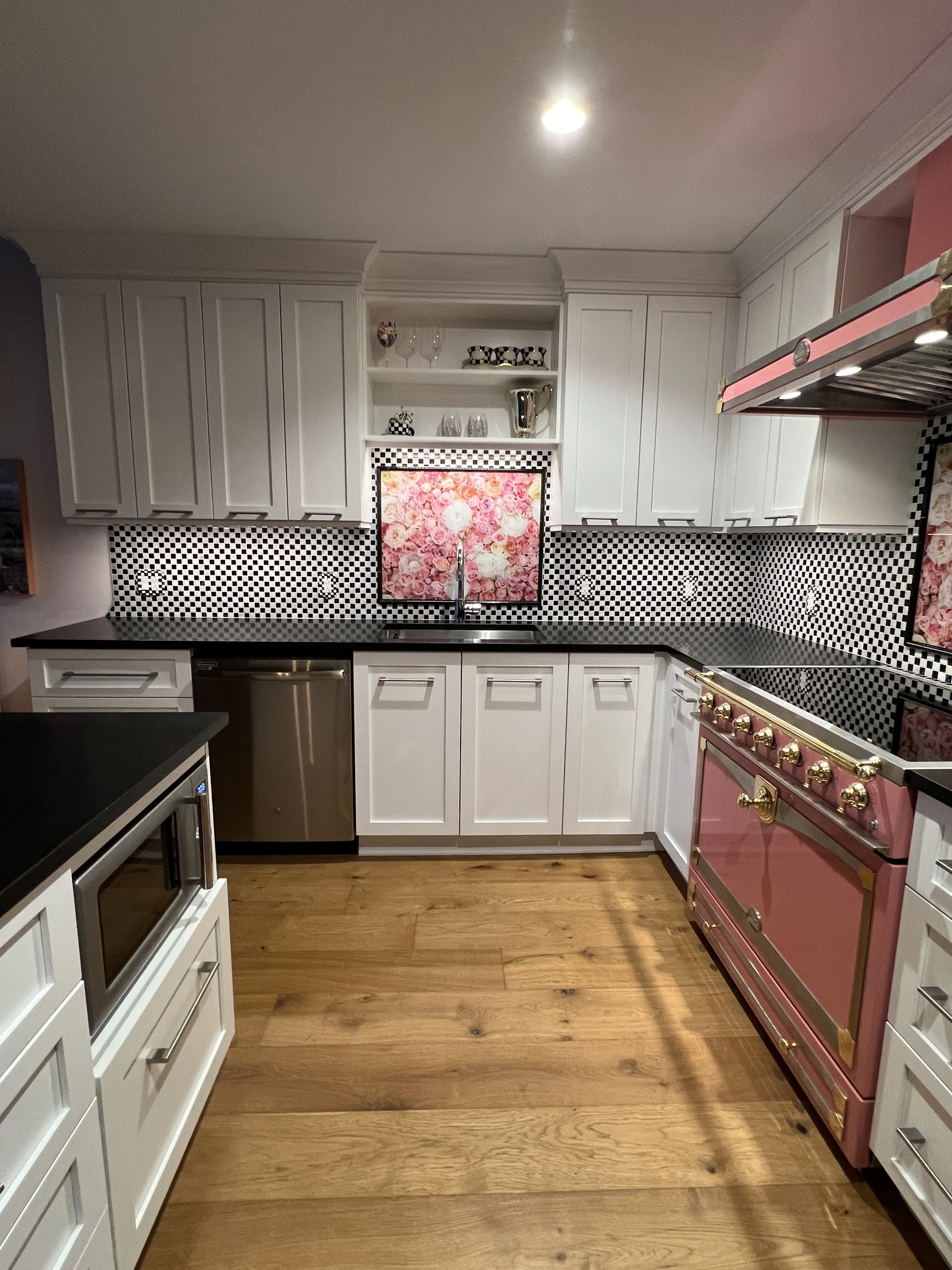 A custom shower to the clients specifications