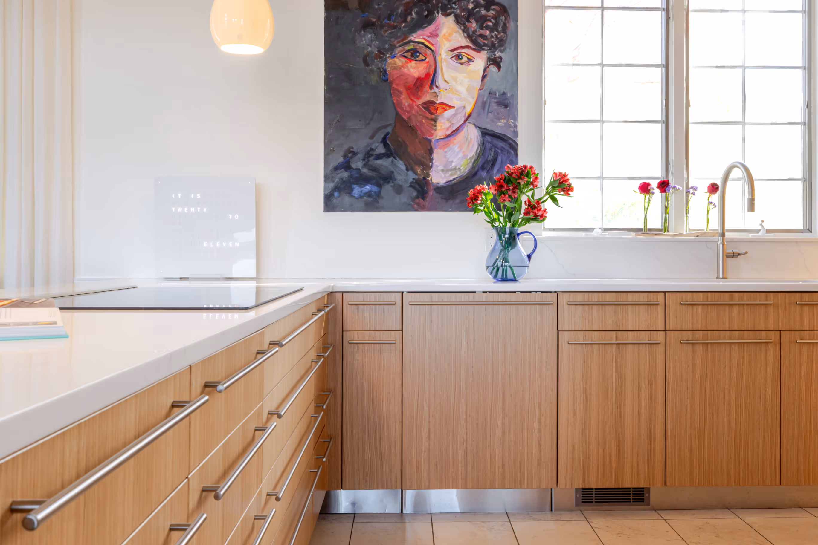 A custom shower to the clients specifications