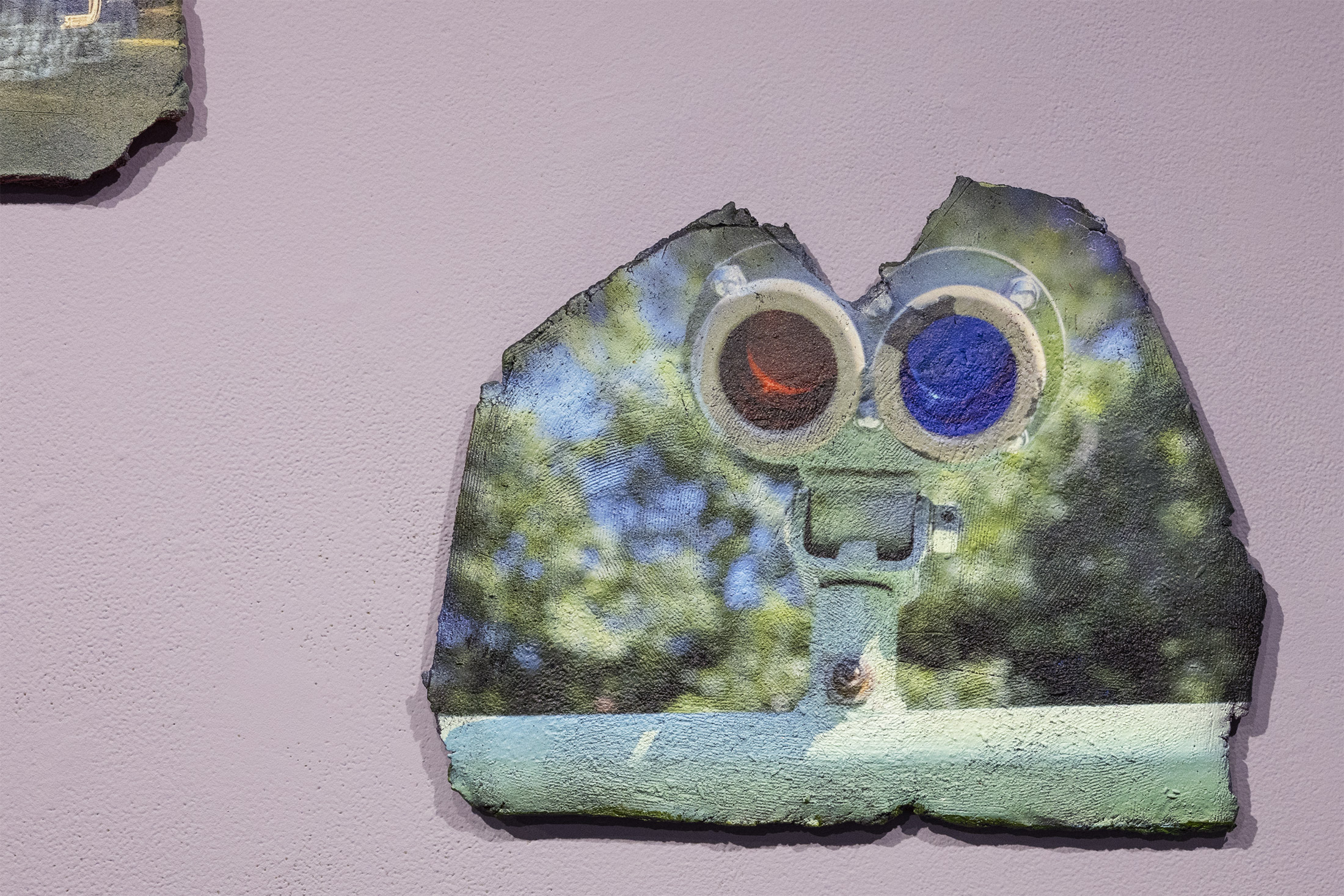 installation view of Haunted Shapes