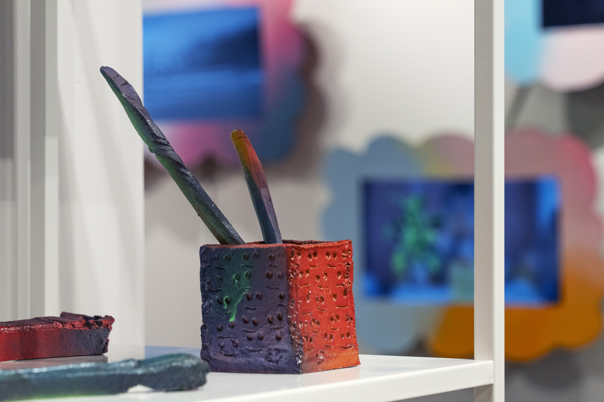 UV print and incision on Dibond