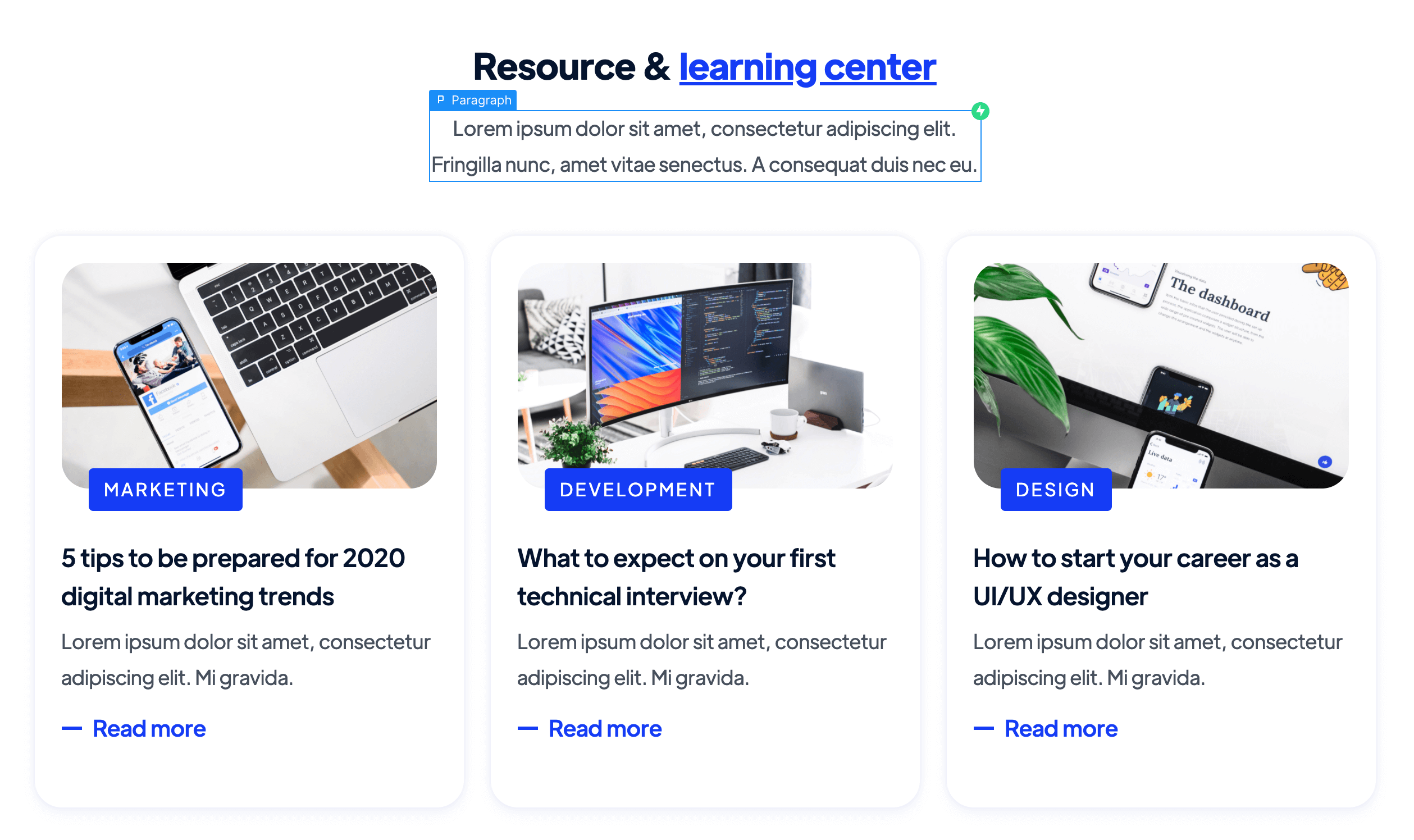 Static Content - Jobs Webflow Template