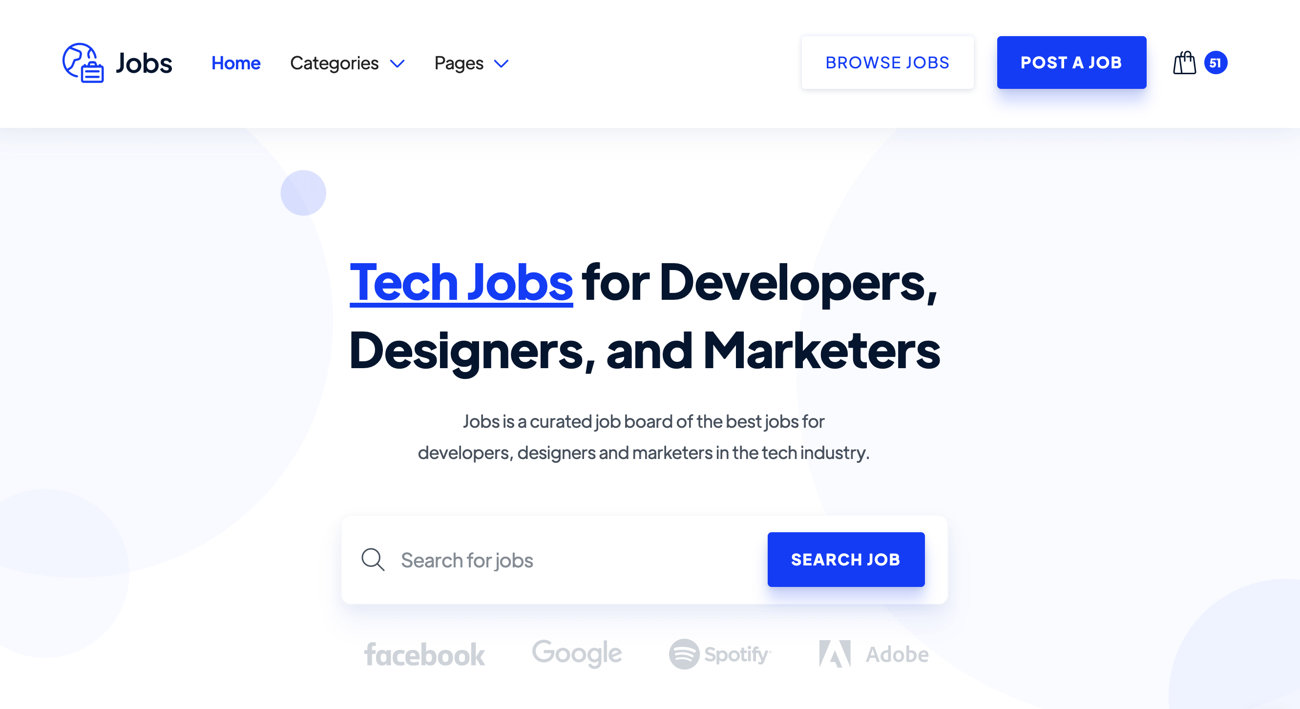 Easy to Use- Jobs Webflow Template