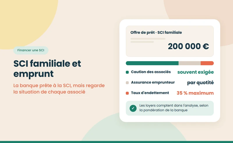 SCI familiale et emprunt : comment financer l'achat ?