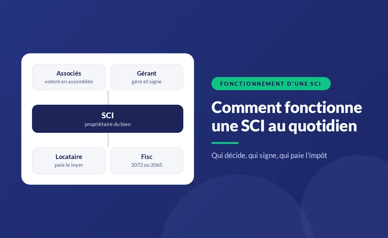 Comment fonctionne une SCI au quotidien ?