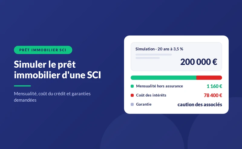 Prêt immobilier pour une SCI : simulation et conditions