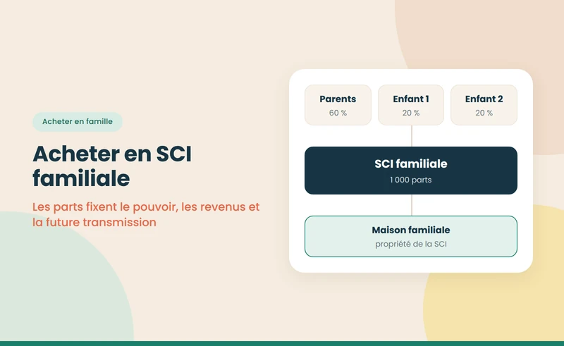 Acheter en SCI familiale : fonctionnement et limites