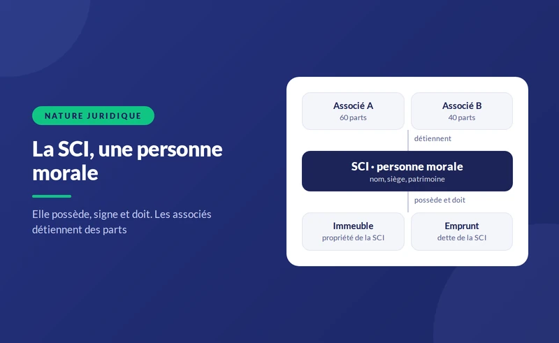 La SCI est-elle une personne morale ou physique ?