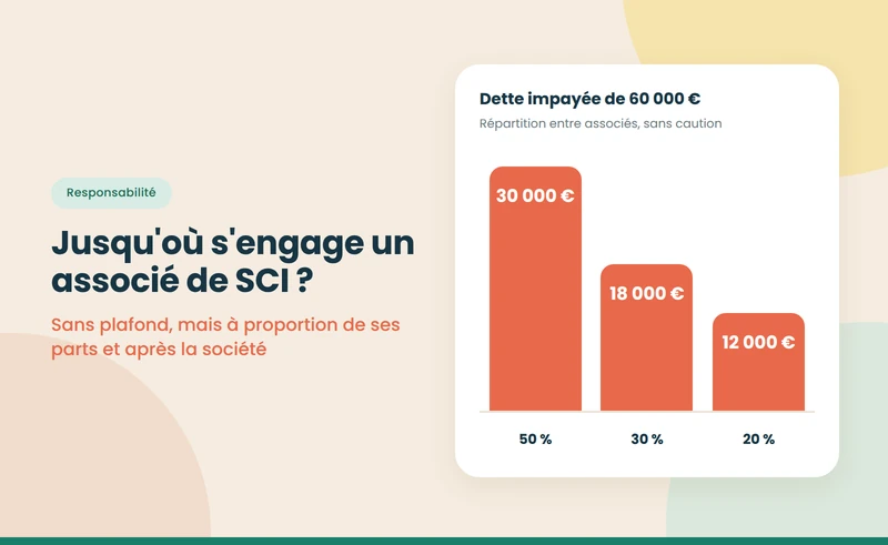 Responsabilité des associés d'une SCI : jusqu'où s'engage-t-on ?