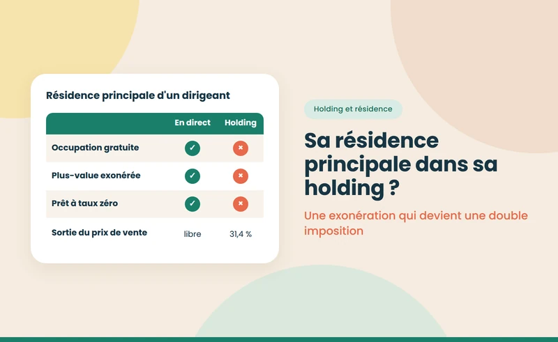 Acheter sa résidence principale avec une holding : est-ce intéressant ?