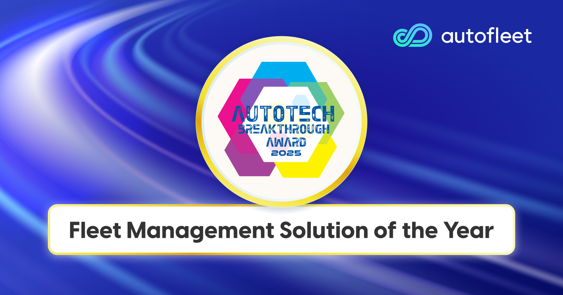 Autofleet named "Fleet Management Solution of the Year"