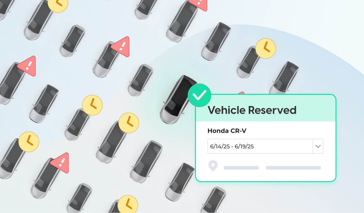 Motor pool efficiency visualization