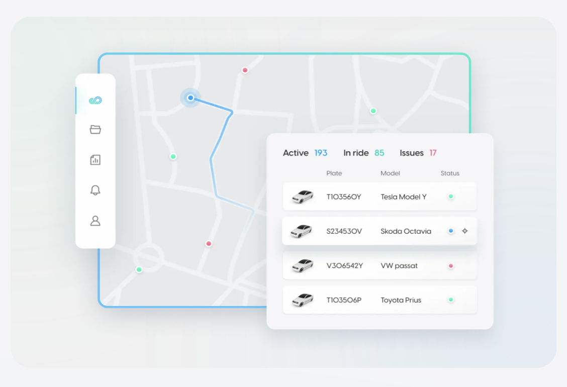Autofleet's control center