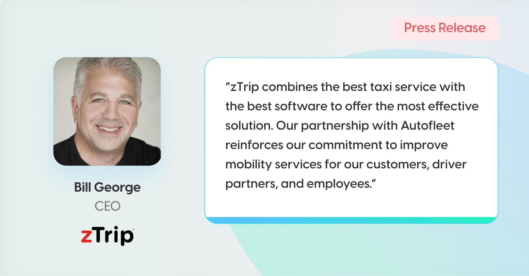Bill George, zTrip CEO, on Autofleet 
