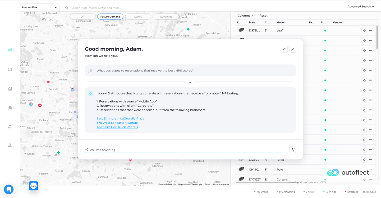 Autofleet's Nova gen AI for fleet management