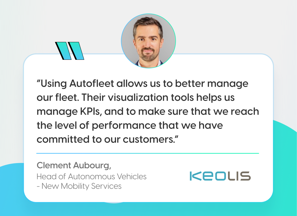 Clement Aubourg, Keolis