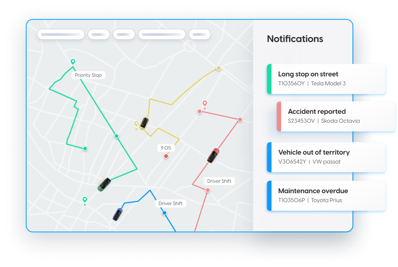 Real time notifications and alerts