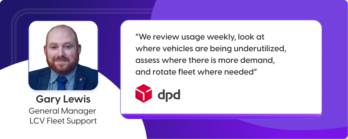 Gary Lewis, of DPD UK