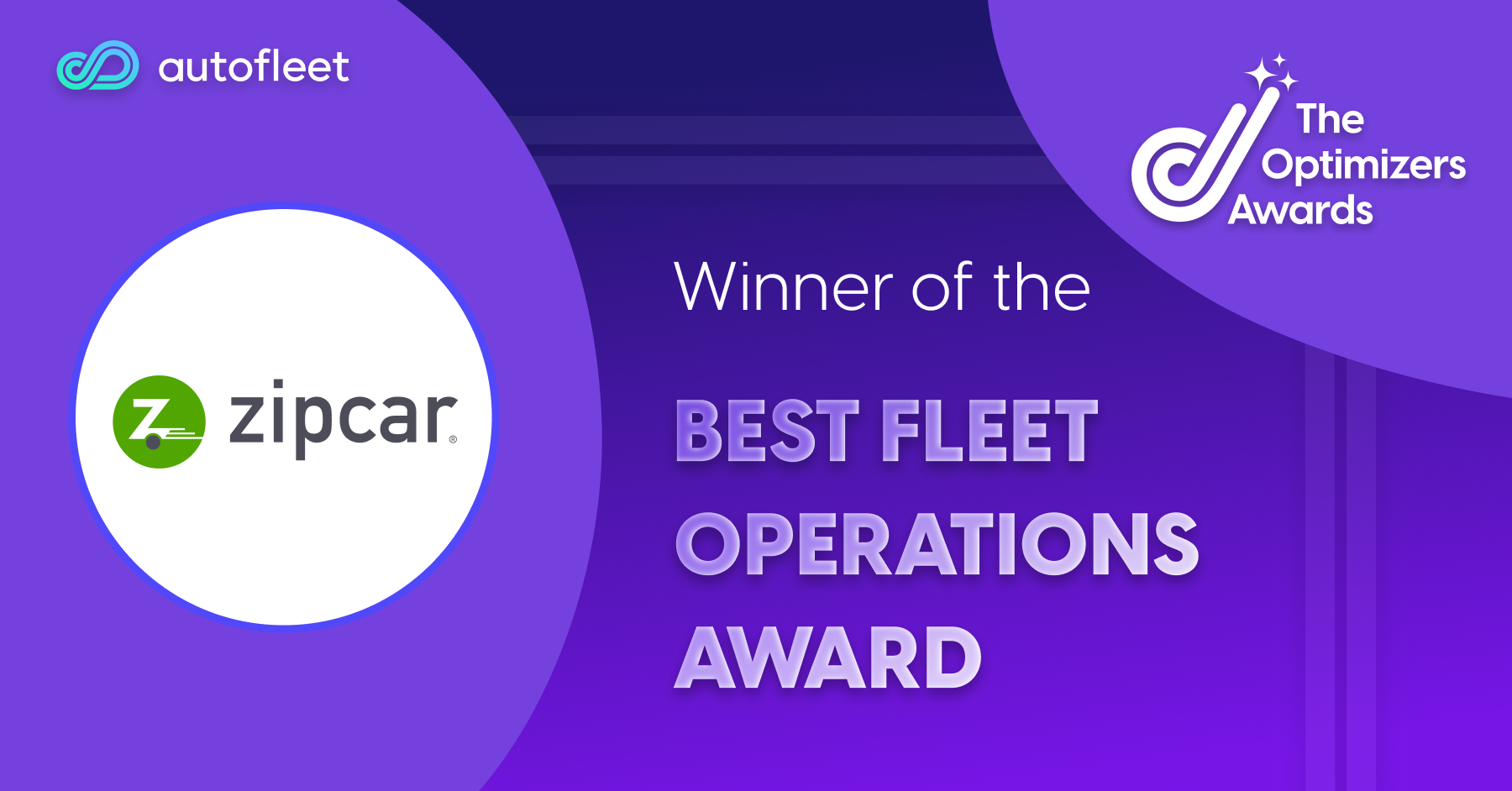 Zipcar is the winner fo the Best Fleet Operations Award