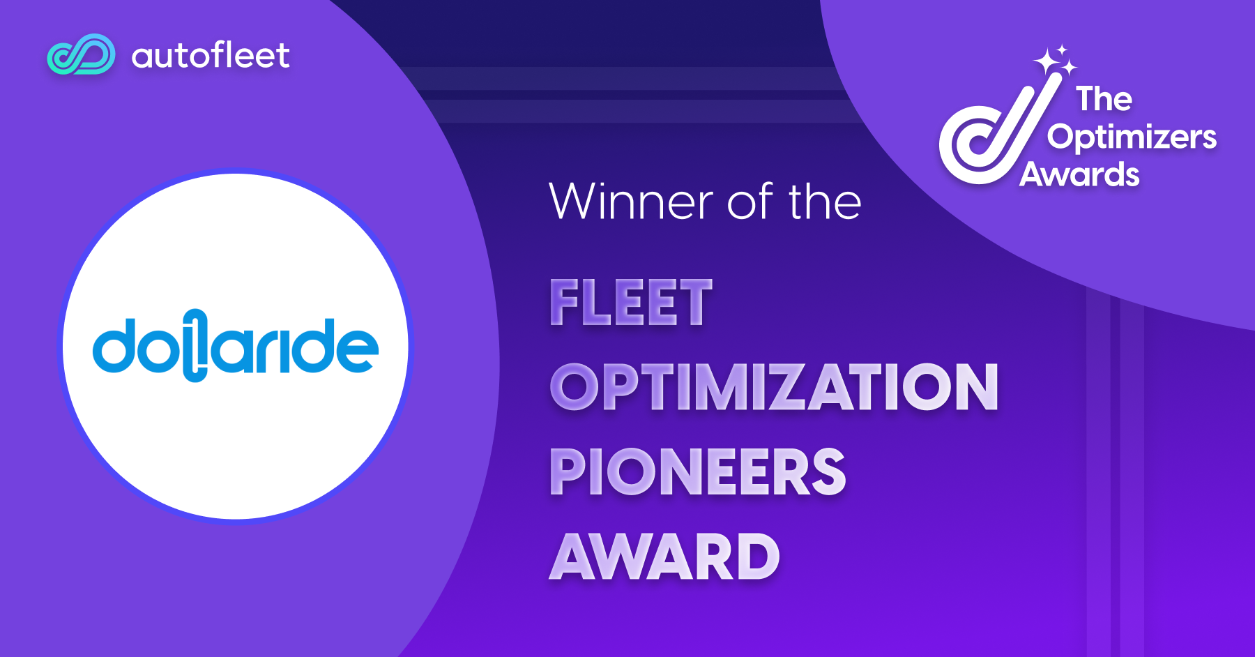 Dollaride is the winner of the Fleet Optimization Pioneers Award