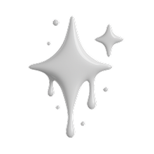 AI Stars dripping glue 