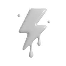 Bolt dripping glue