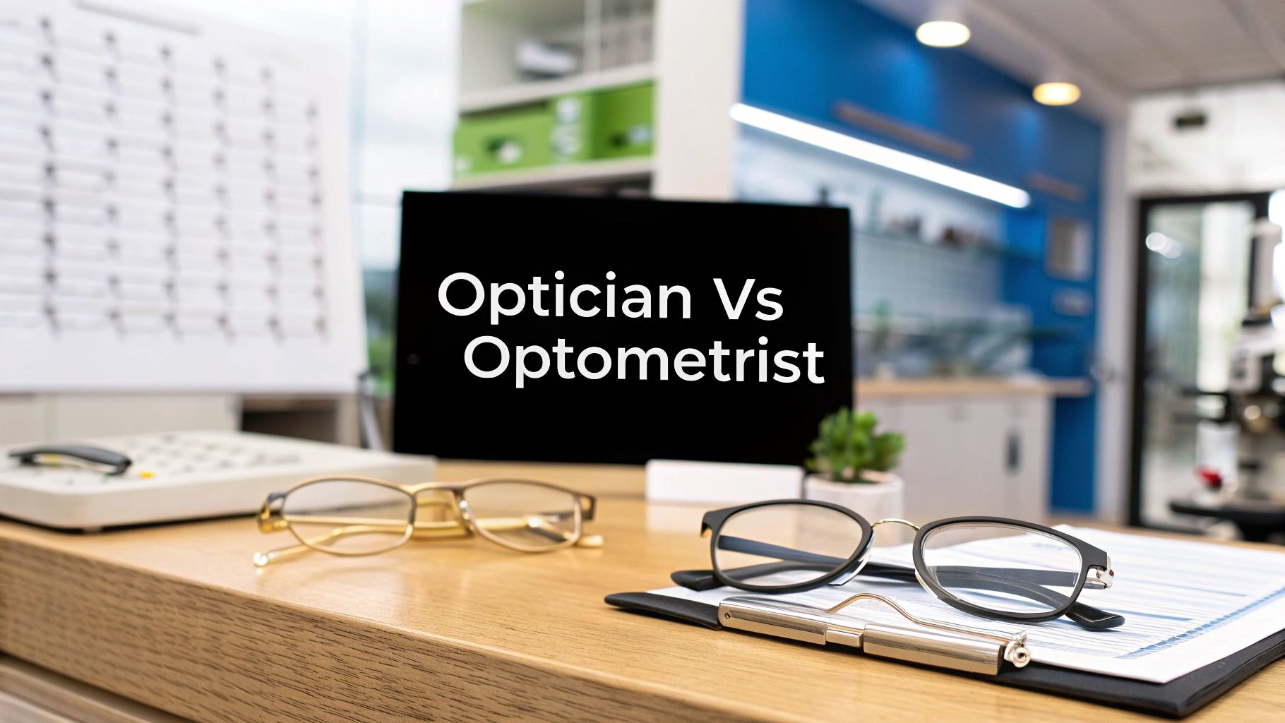 Difference Between Optician and Optometrist: What You Need to Know