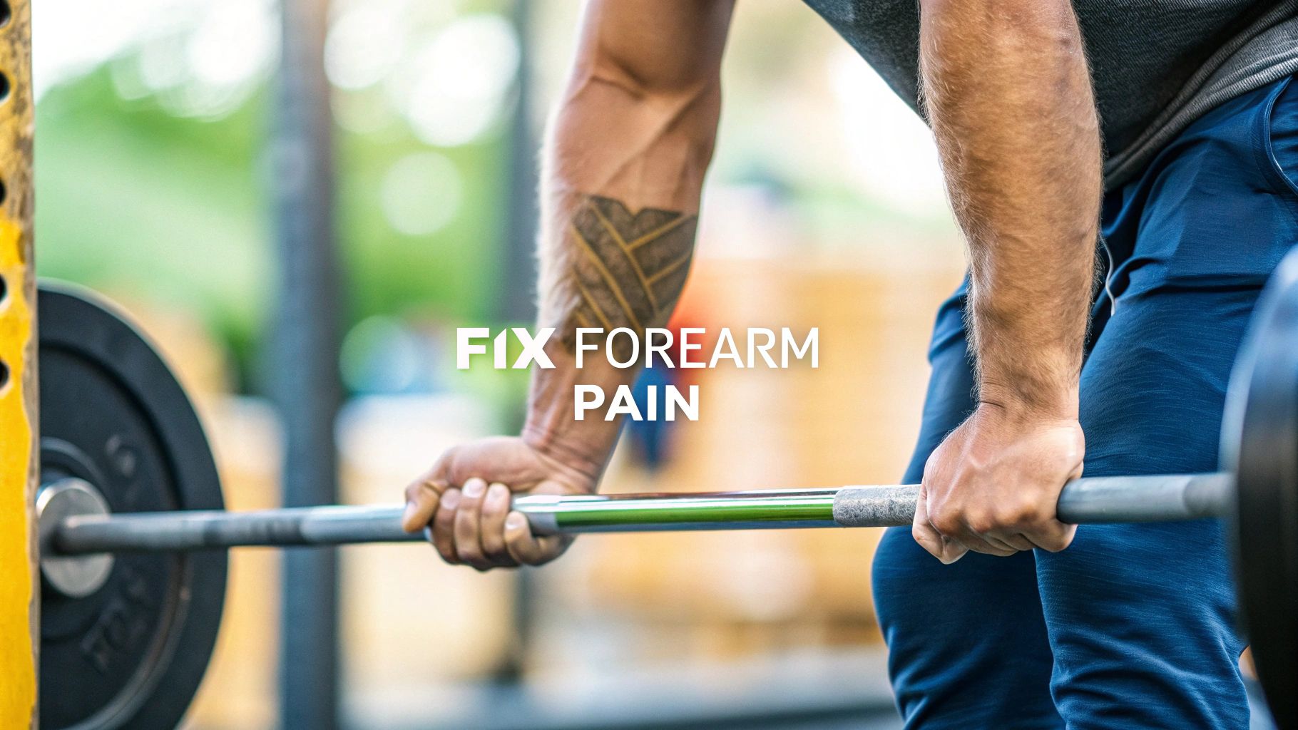 Fix Your Forearm Pain When Lifting