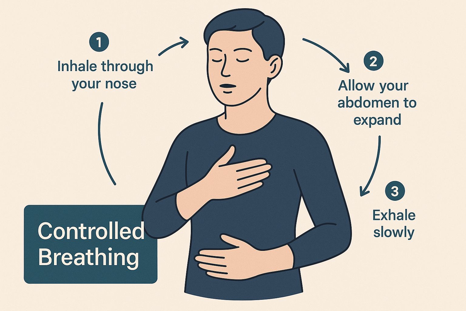 Infographic about pulmonary rehab exercises