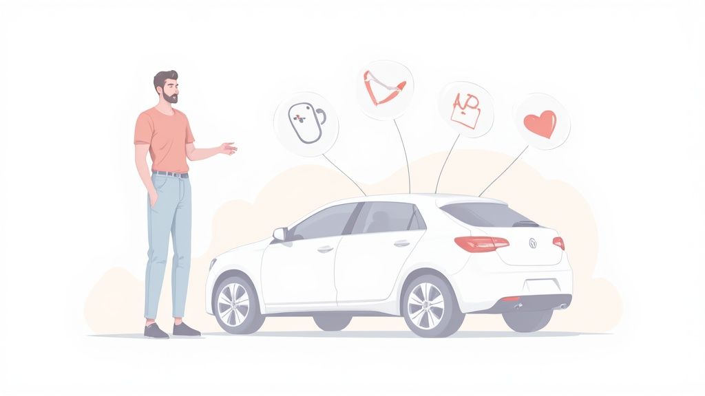 A doctor reviewing a patient's medical chart on a tablet