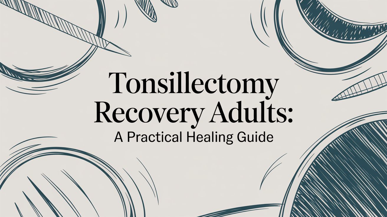tonsillectomy recovery adults: A Practical Healing Guide