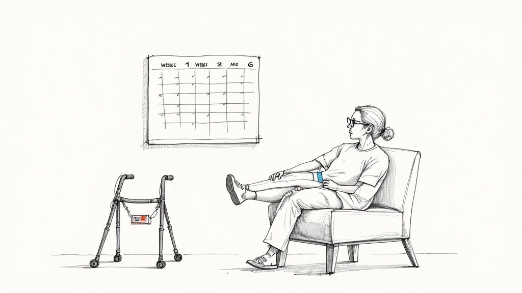 A person cycling outdoors on a sunny day, showcasing reclaimed mobility.