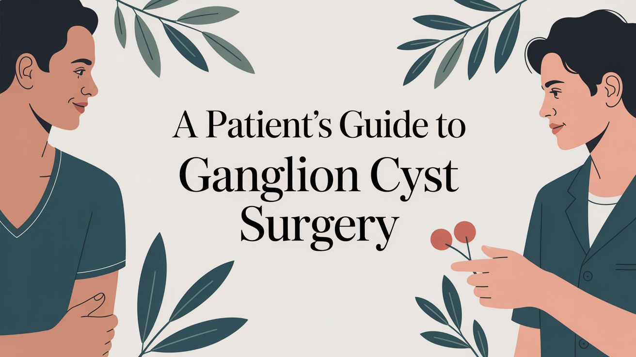 A Patient's Guide to Ganglion Cyst Surgery