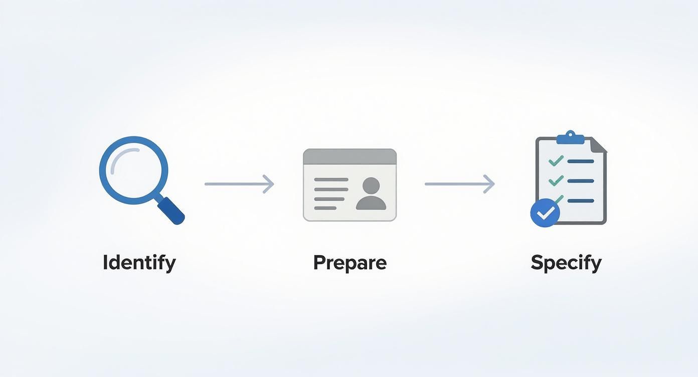 Infographic about how to request medical records