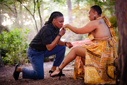 Vicky & Melissa Engagement Photoshoot