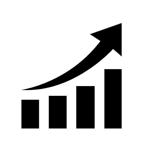 Growth feature icon