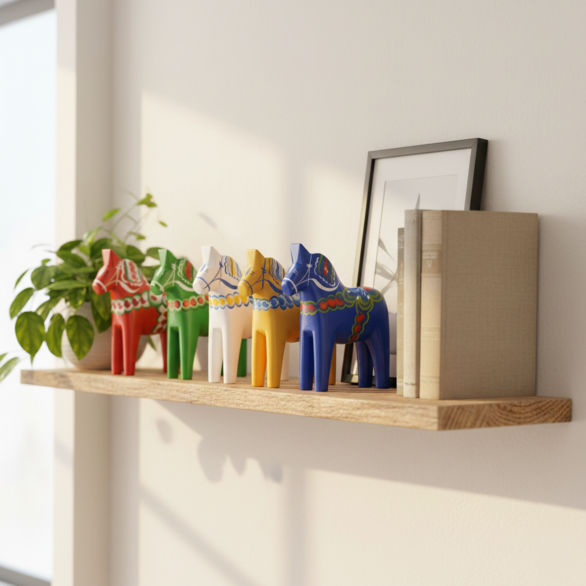 Mixed Dala horses
