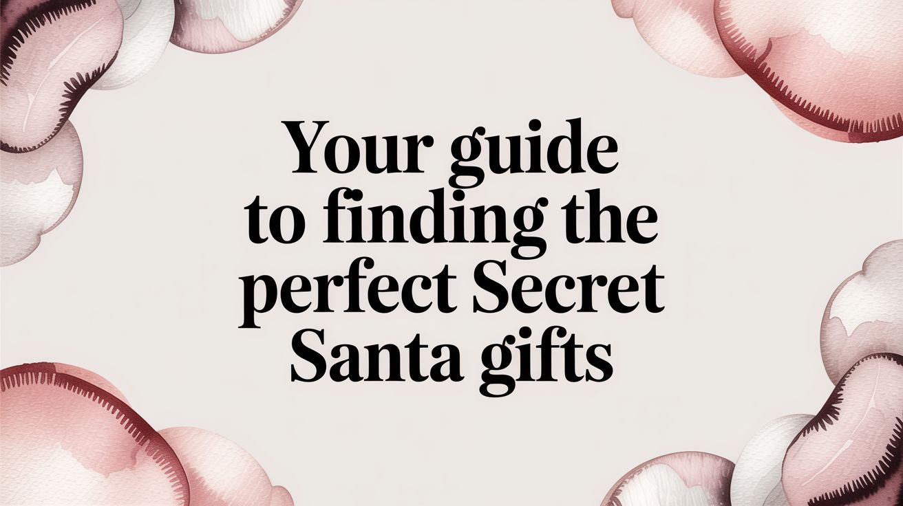 Your Guide to Finding the Perfect Secret Santa Gifts