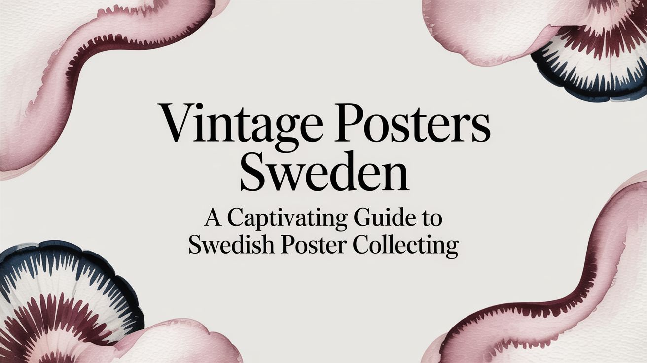 Vintage posters sweden: A Captivating Guide to Swedish Poster Collecting
