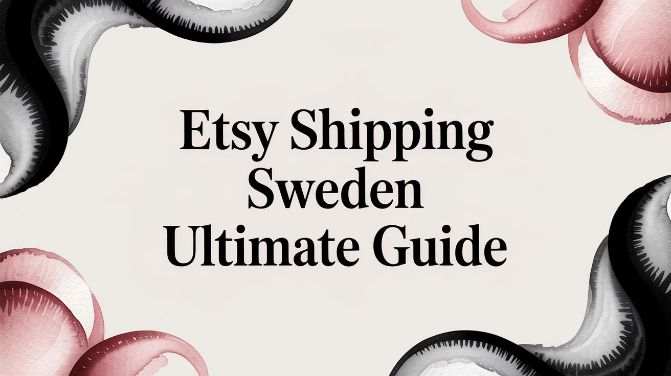 Etsy Shipping Sweden Ultimate Guide