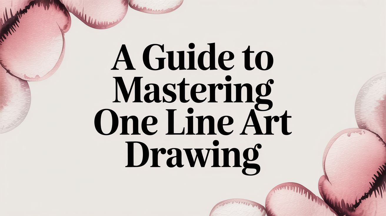 A Guide to Mastering One Line Art Drawing
