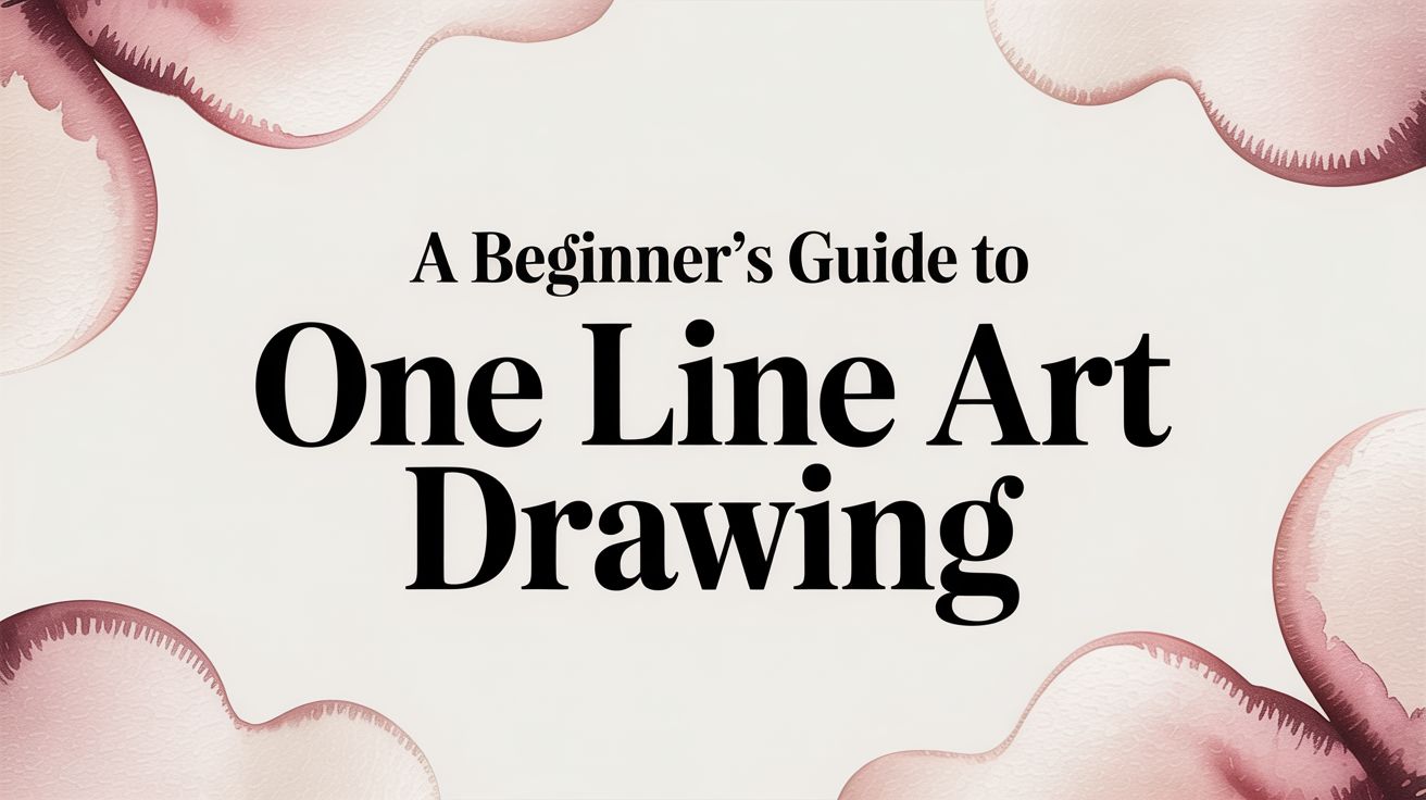 A Beginner's Guide to One Line Art Drawing