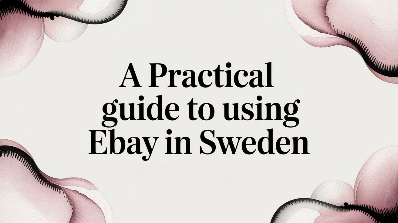 A Practical Guide to Using eBay in Sweden