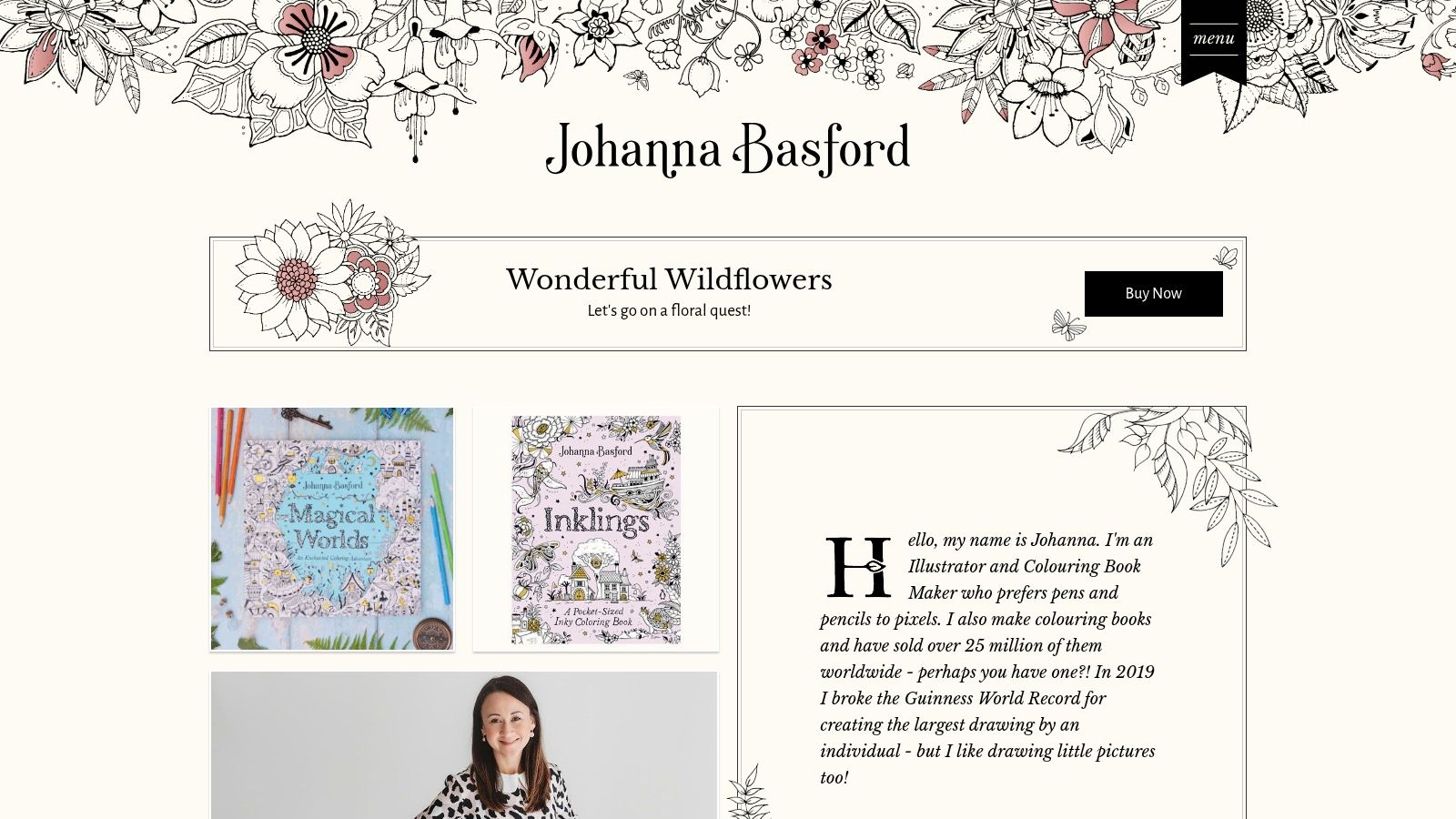 Johanna Basford (official site)